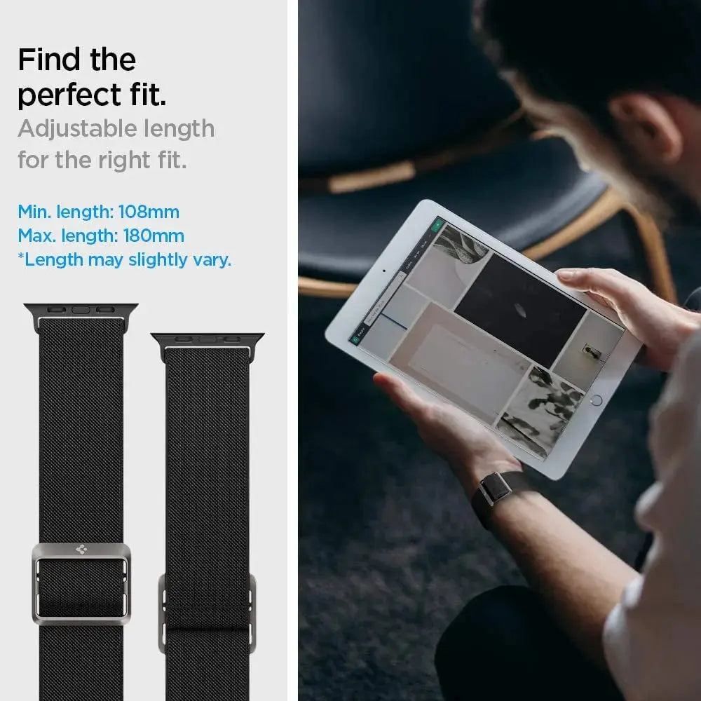 Apple Watch Strap Series (42mm/41mm/40mm/38mm) Lite Fit - Spigen Malaysia