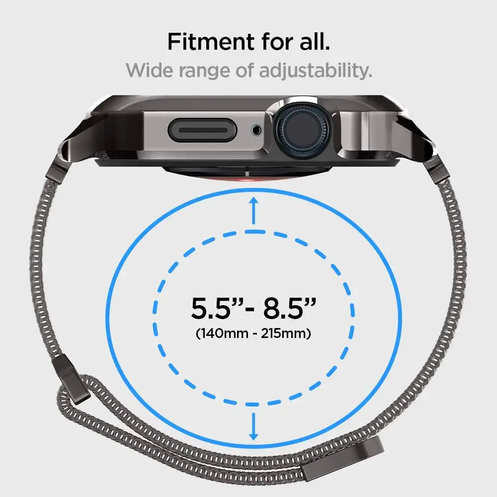 Apple Watch Case Series (45mm / 44mm) Metal Fit Pro - Spigen Malaysia