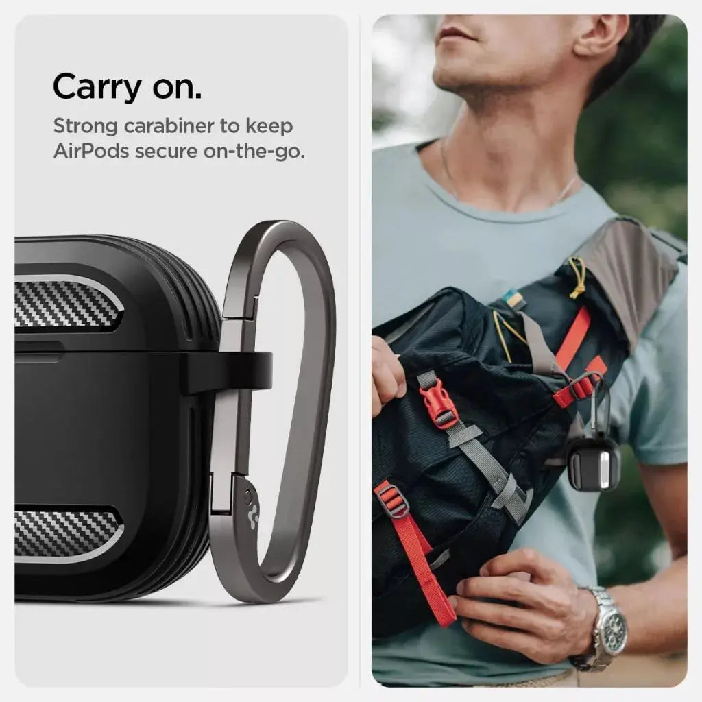 AirPods 4 Case (2024) Rugged Armor - Spigen Malaysia