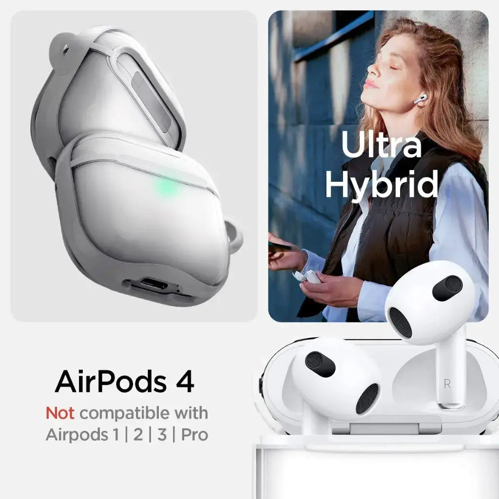 AirPods 4 Case (2024) Ultra Hybrid - Spigen Malaysia