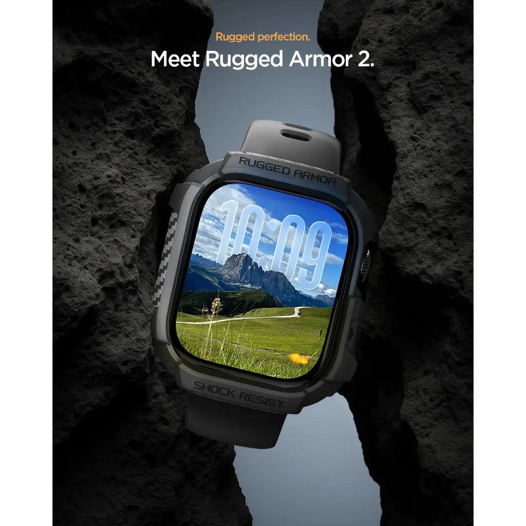 Apple Watch Case Series 11 / 10 (42mm) Rugged Armor 2 - Spigen Malaysia