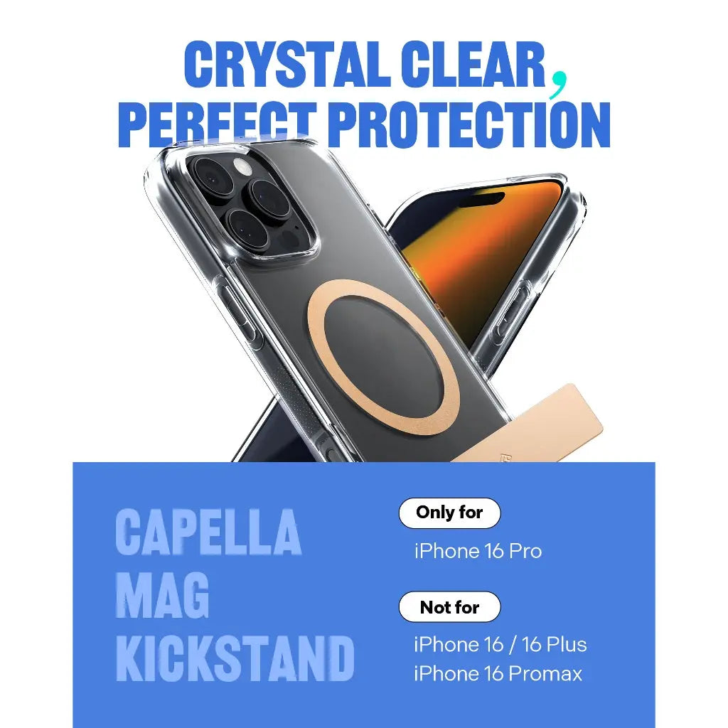 Caseology iPhone 16 Pro Case Capella MagFit Kickstand - Spigen Malaysia