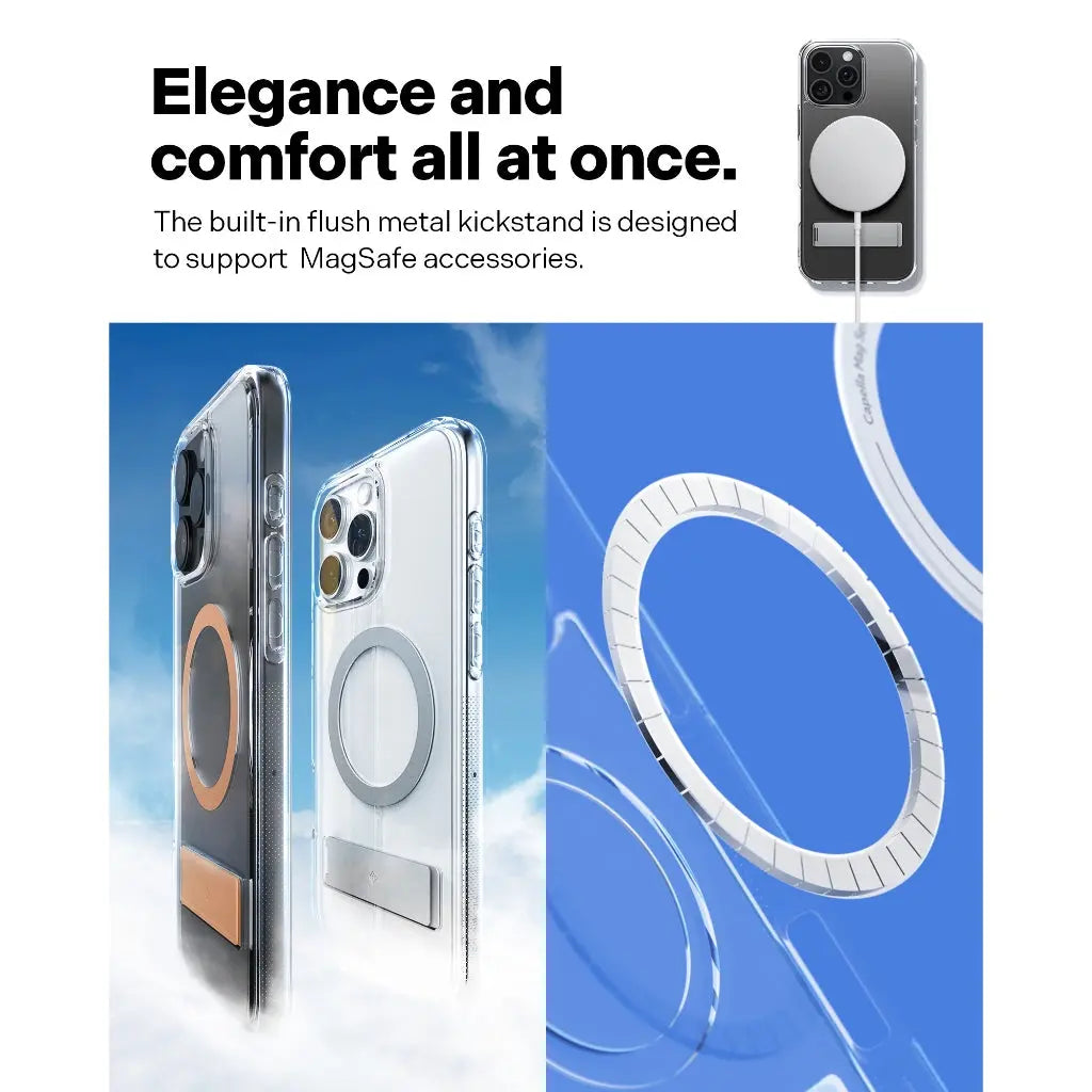Caseology iPhone 16 Pro Max Case Capella MagFit Kickstand - Spigen Malaysia