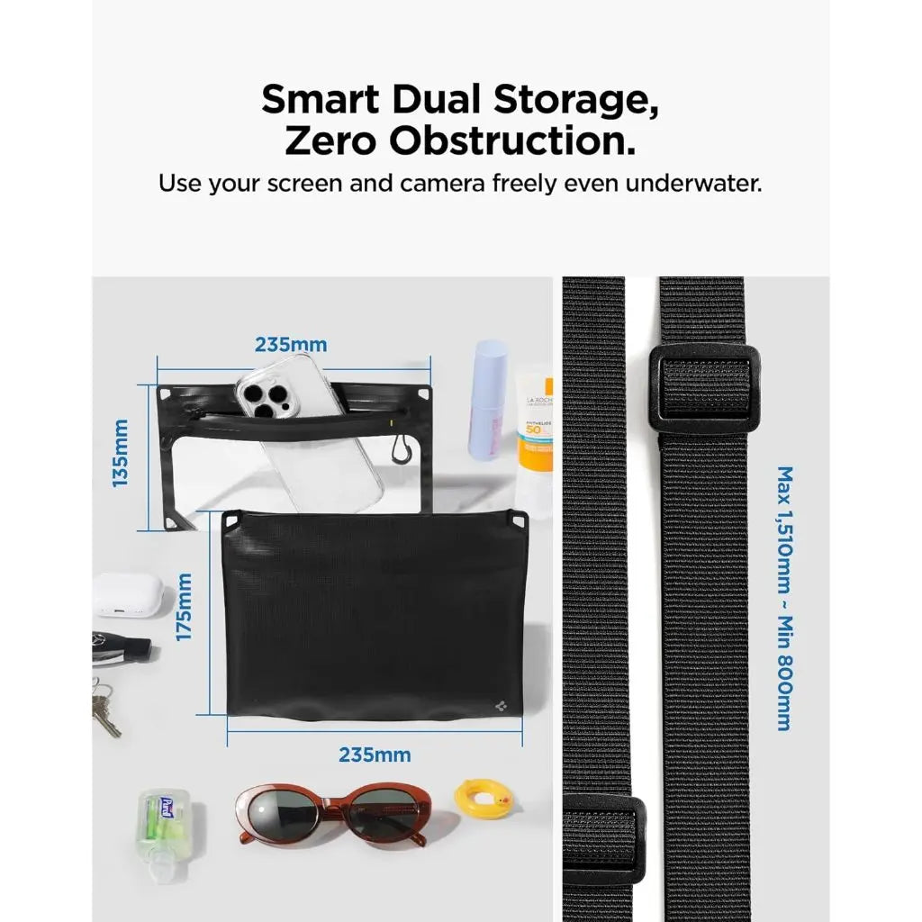 A640 Aqua Shield Waterproof Crossbody Bag