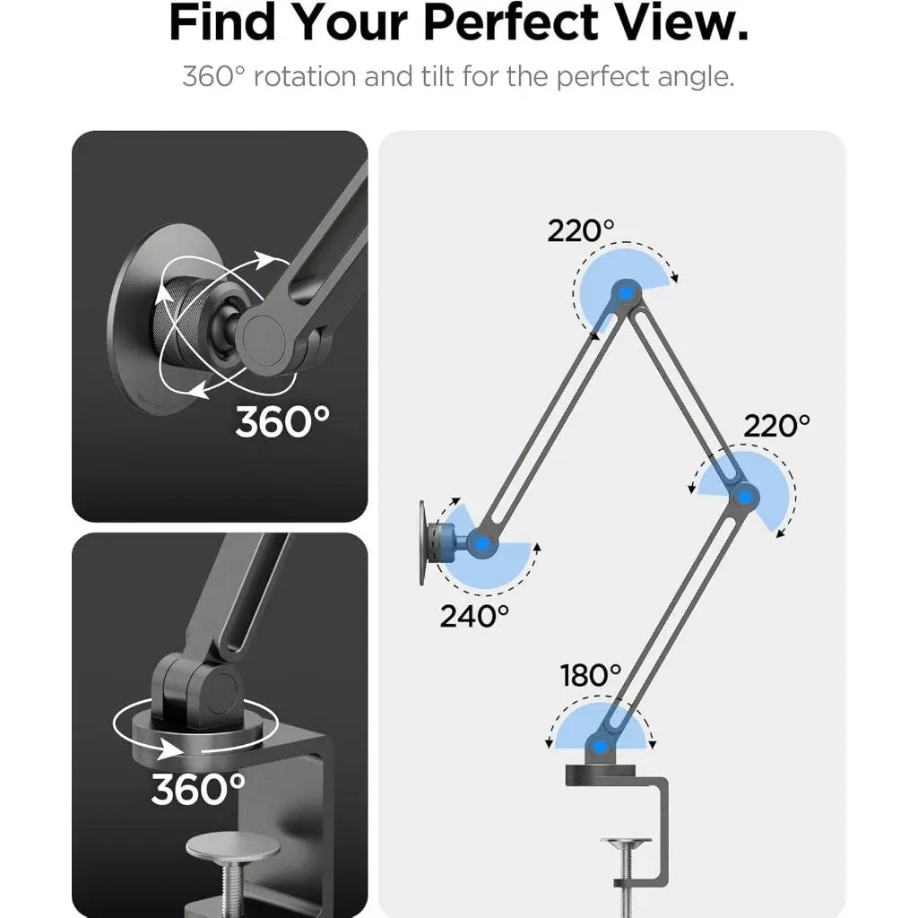 OneTap MagFit Phone Holder 360° Rotation