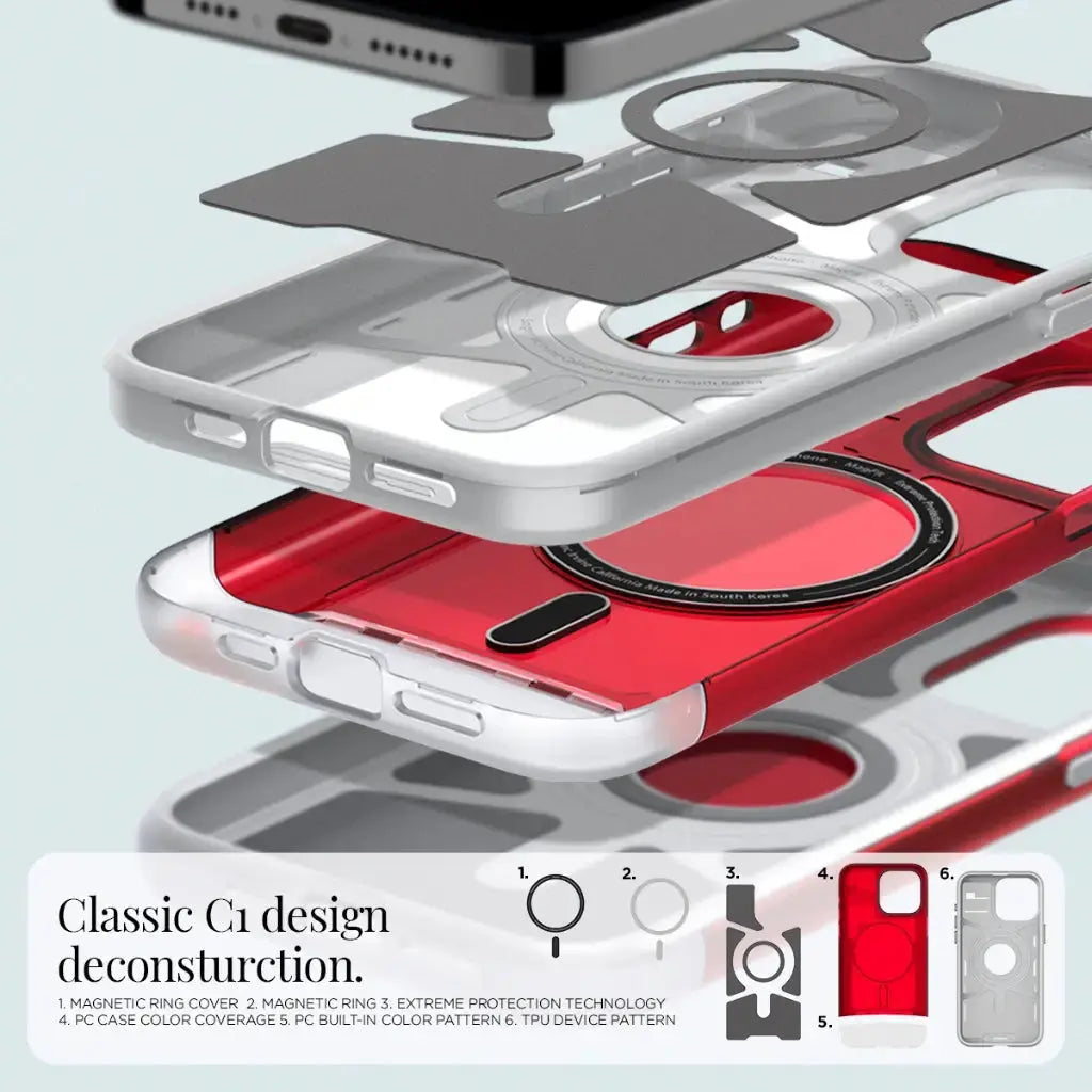 iPhone 15 Pro Max Case Classic C1 Magfit Magsafe Case - Spigen Malaysia