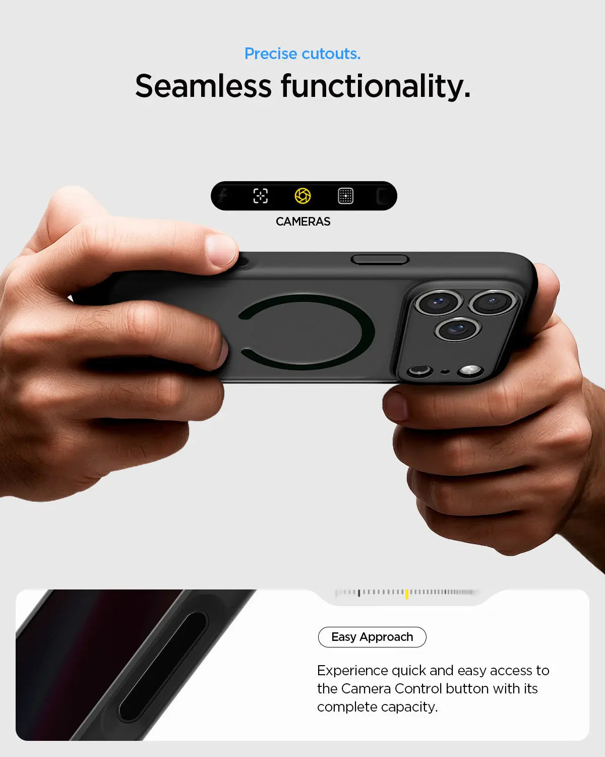 iPhone 17 Pro Max Case Ultra Hybrid MagFit Frost - Spigen Malaysia