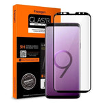 [1 Pack] Galaxy S9 Plus Screen Protector GLAS.tR Curved Black HD - Spigen Malaysia