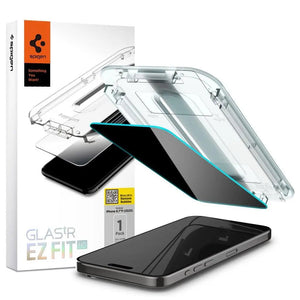[1 Pack] iPhone 15 Pro Max Privacy Screen Protector Glas.tR EZ Fit - Spigen Malaysia