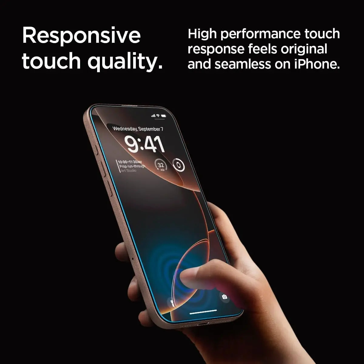 [1 Pack] iPhone 16 Pro Max Tempered Glass EZ Fit - Spigen Malaysia