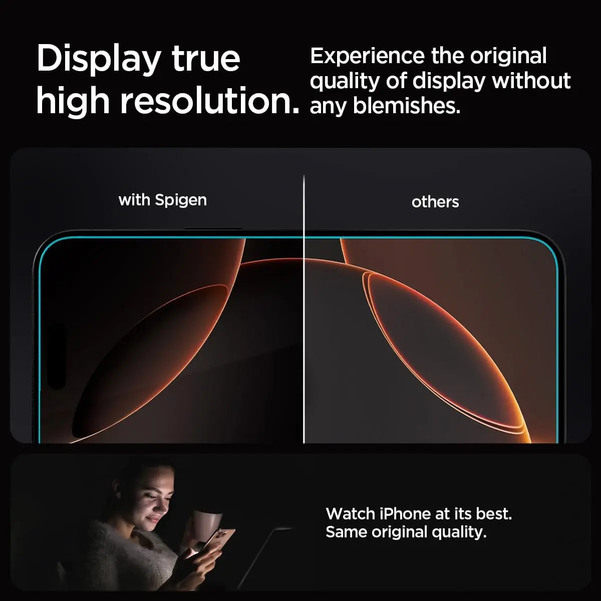 [1 Pack] iPhone 16 Pro Max Tempered Glass EZ Fit - Spigen Malaysia