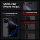 [1 Pack] iPhone 16 Pro Tempered Glass EZ Fit - Spigen Malaysia