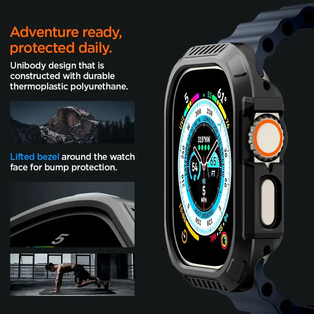 Apple Watch Case Ultra 3 / 2 / 1 (49mm) Lock Fit - Spigen Malaysia