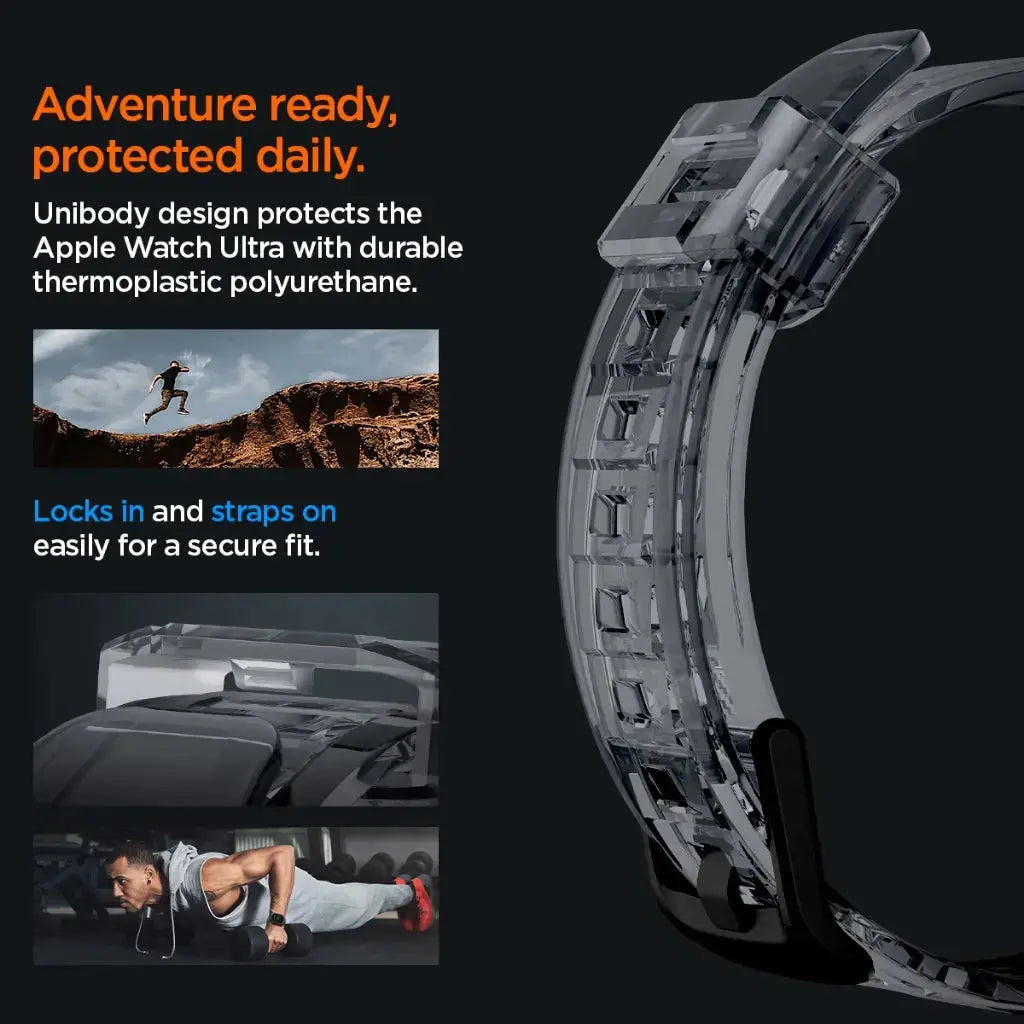 Apple Watch Case Ultra 3 / 2 / 1 (49mm) Rugged Armor Pro - Spigen Malaysia