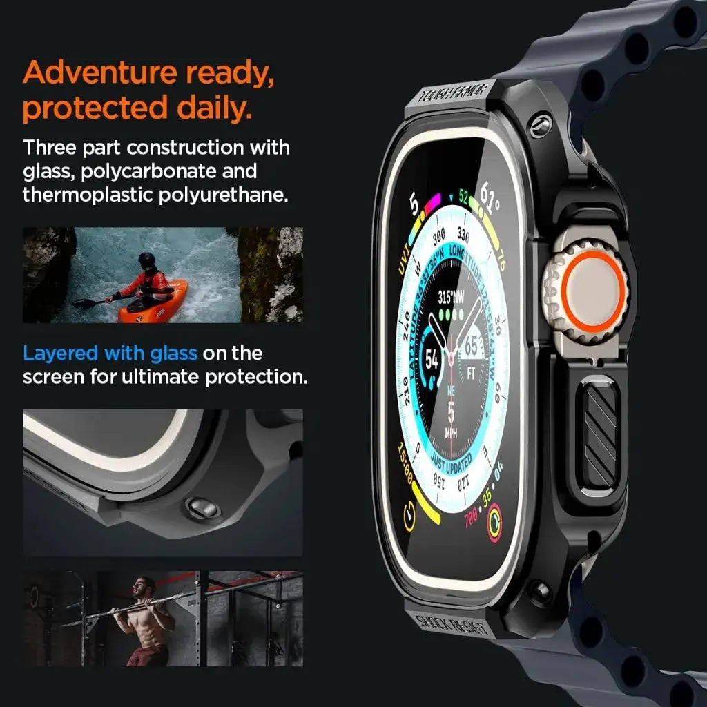 Apple Watch Case Ultra 3 / 2 / 1 (49mm) Tough Armor - Spigen Malaysia