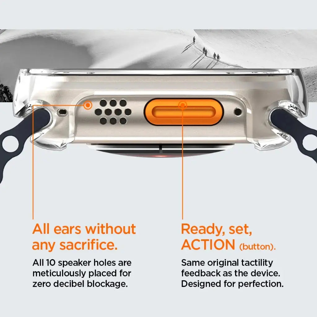 [Full Screen Cover] Apple Watch Case Ultra 3 / 2 / 1 (49mm) Ultra Hybrid - Spigen Malaysia