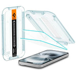 [2 Pack] iPhone 16 Plus / 15 Plus Screen Protector Glas.tR EZ Fit - Spigen Malaysia