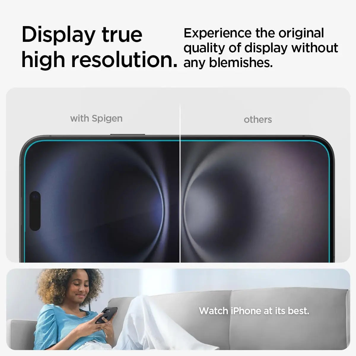 [2 Pack] iPhone 16 Plus / 15 Plus Screen Protector Glas.tR EZ Fit - Spigen Malaysia