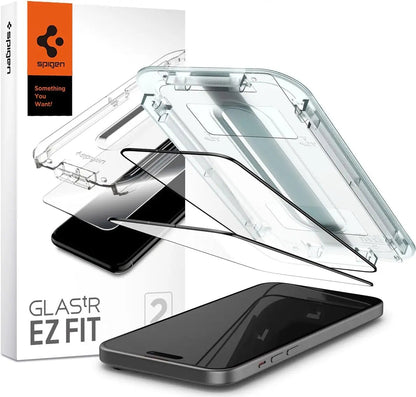 [2 Pack] iPhone 16 Plus / 15 Plus Screen Protector Glas.tR EZ Fit - Spigen Malaysia