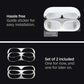 [2 Pack] AirPods Pro 2 (2022) Shine Shield AirPods Pro (2019) - Spigen Malaysia