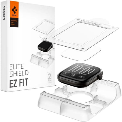 [2 Pack] Apple Watch 12 Screen Protector (46mm) EliteShield EZ Fit