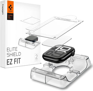[2 Pack] Apple Watch Screen Protector Series 11 / 10 (46mm) EliteShield EZ Fit - Spigen Malaysia