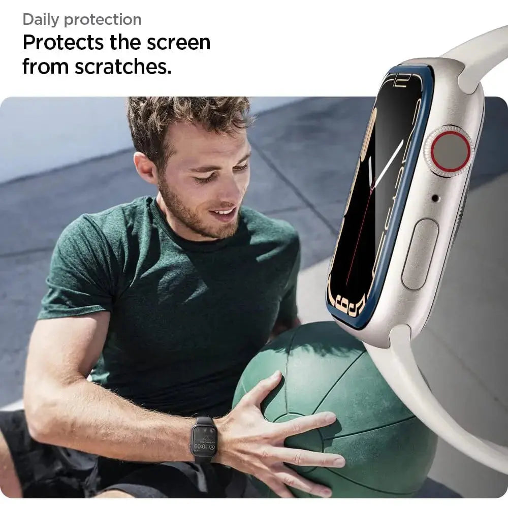 [2 Pack] Apple Watch Screen Protector Series (41mm) ProFlex EZ Fit - Spigen Malaysia
