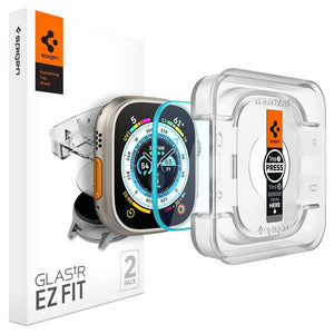 [2 Pack] Apple Watch Ultra Screen Protector (49mm) Glas.tr EZ Fit - Spigen Malaysia