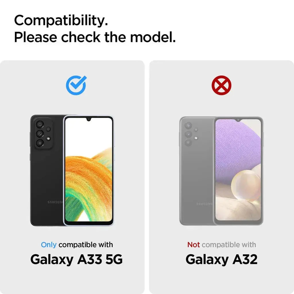 [2 Pack] Galaxy A33 Tempered Glass AlignMaster Glas.tR - Spigen Malaysia