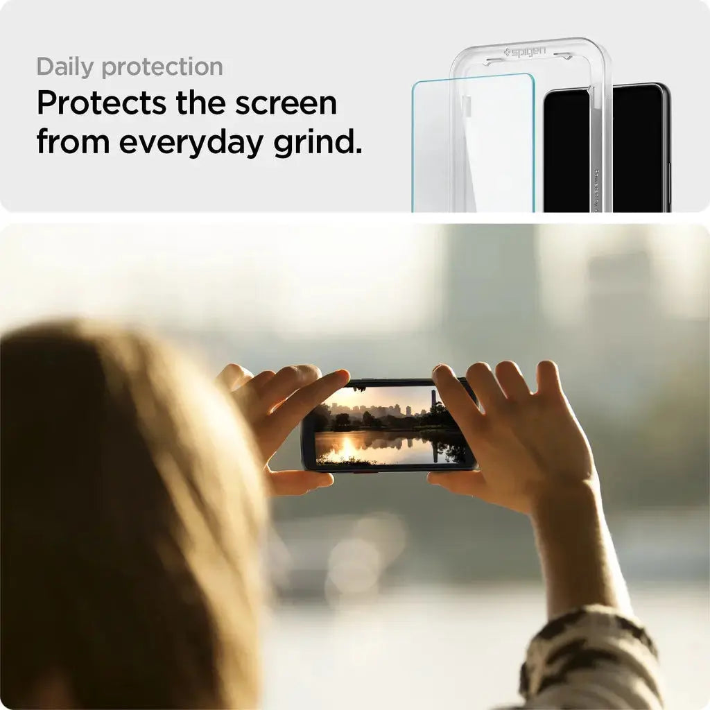 [2 Pack] Galaxy A33 Tempered Glass AlignMaster Glas.tR - Spigen Malaysia