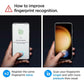 [2 Pack] Galaxy S23 Screen Protector Glas.tR EZ Fit