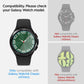 [2 Pack] Galaxy Watch 6 Classic Screen Protector (47mm) EZ FIT GLAS.tR