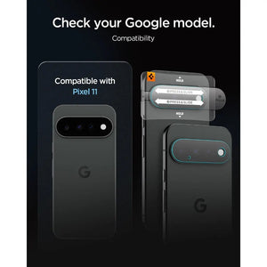 [2 Pack] Google Pixel 11 Camera Lens Protector EZ Fit Optik Pro Pixel 11 Tempered Glass