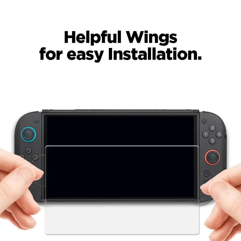 [2 Pack] Nintendo Switch 2 Screen Protector GLAS.tR Slim HD - Spigen Malaysia