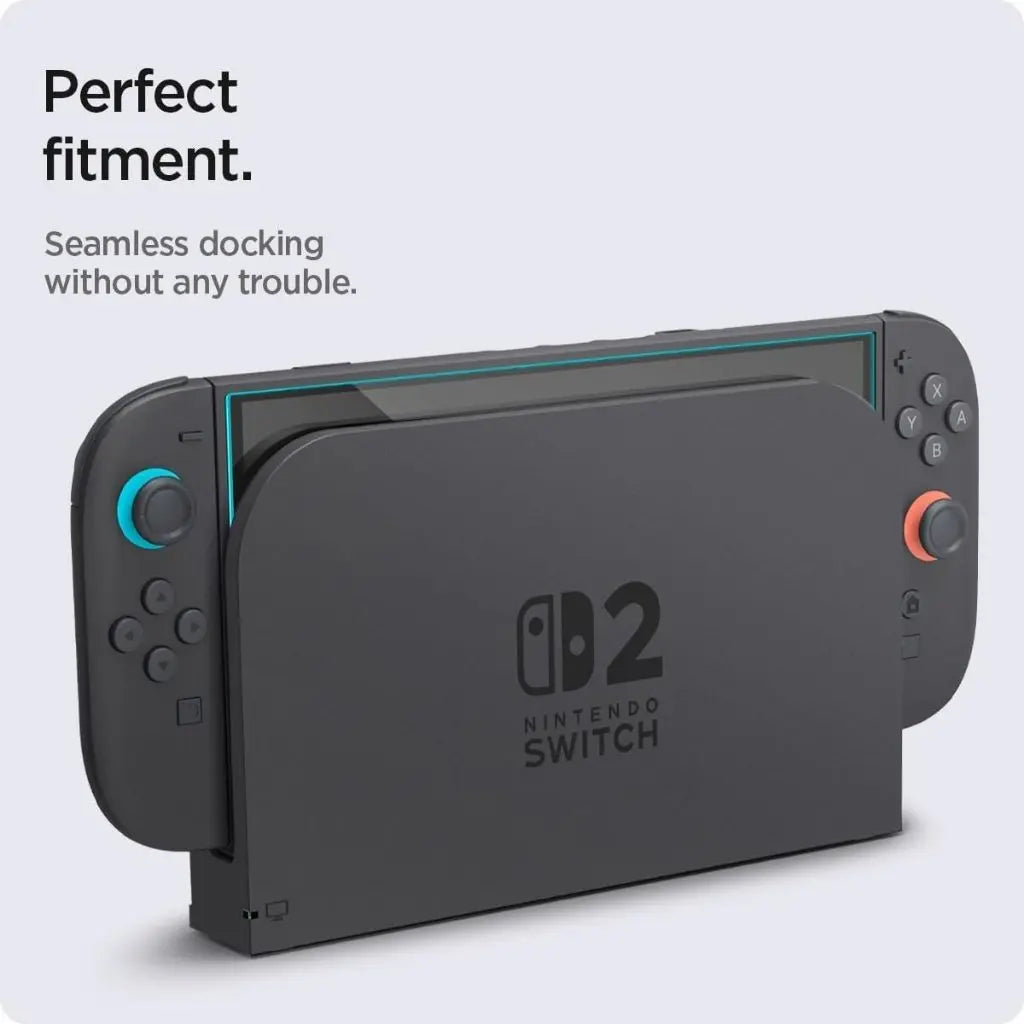 [2 Pack] Nintendo Switch 2 Screen Protector GLAS.tR Slim HD - Spigen Malaysia