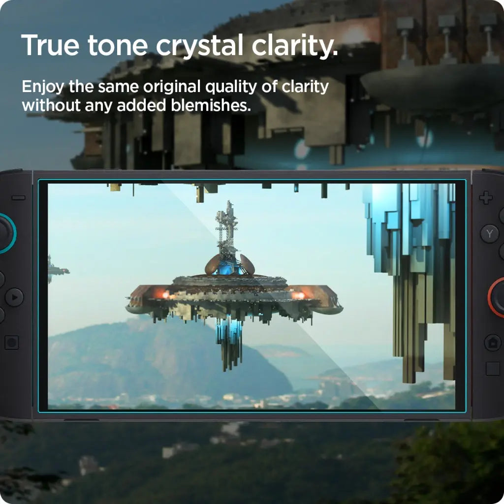 [2 Pack] Nintendo Switch 2 Tempered Glass EZ FIT GLAS.tR - Spigen Malaysia