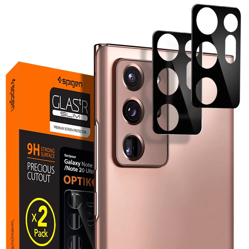 [2 Pack] Note 20 Ultra Camera Lens Protector Optik - Spigen Malaysia