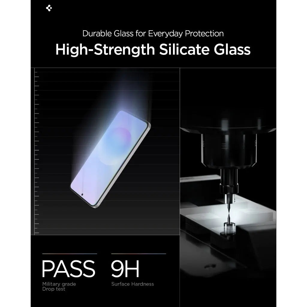 [2 Pack] Samsung A57 5G Screen Protector Glas.tR EZ Fit - Spigen Malaysia