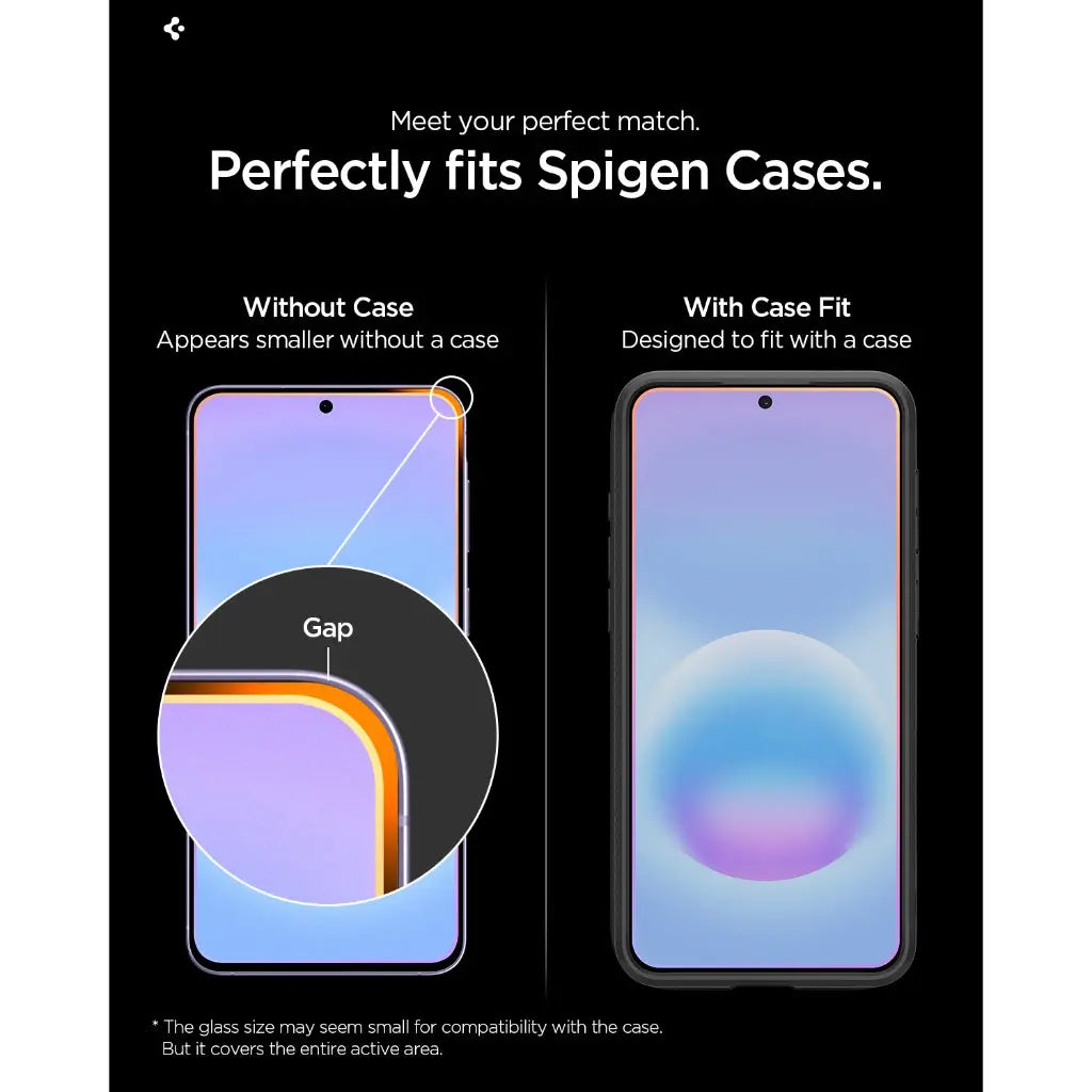 [2 Pack] Samsung A57 5G Screen Protector Glas.tR EZ Fit - Spigen Malaysia