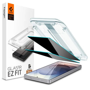 [2 Pack] Samsung S25 Ultra Privacy Screen Protector Glas.tR EZ Fit - Spigen Malaysia