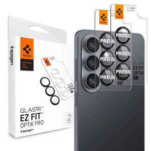 [2 Pack] Samsung S26+ Camera Lens Protector EZ Fit Optik Pro - Spigen Malaysia