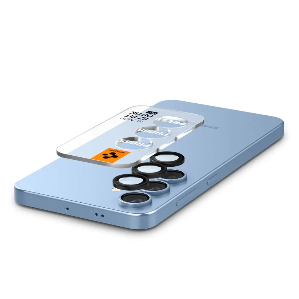 [2 Pack] Samsung S25 Camera Lens Protector EZ Fit Optik Pro HD - Spigen Malaysia