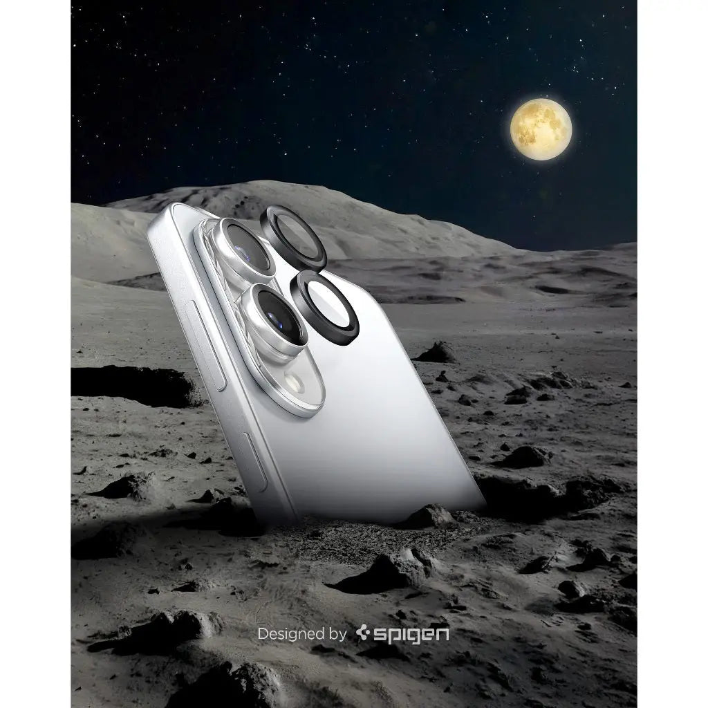 [2 Pack] Samsung S25 Edge Camera Lens Protector EZ Fit Optik Pro HD - Spigen Malaysia