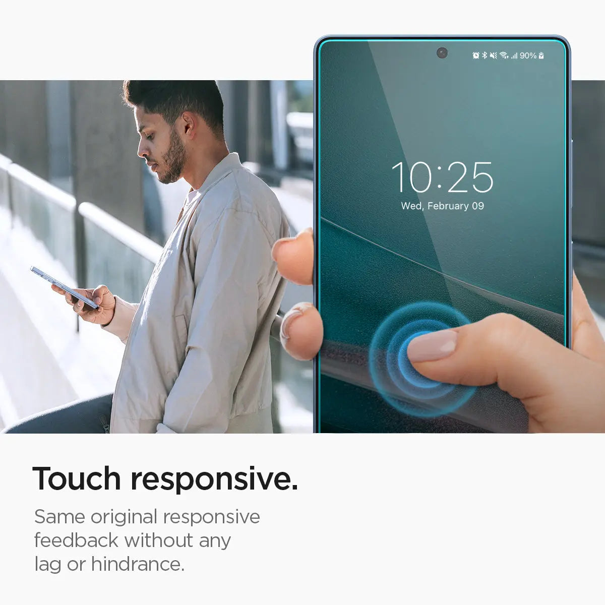 [2 Pack] Samsung S25 Ultra Screen Protector Glas.tR EZ Fit HD - Spigen Malaysia