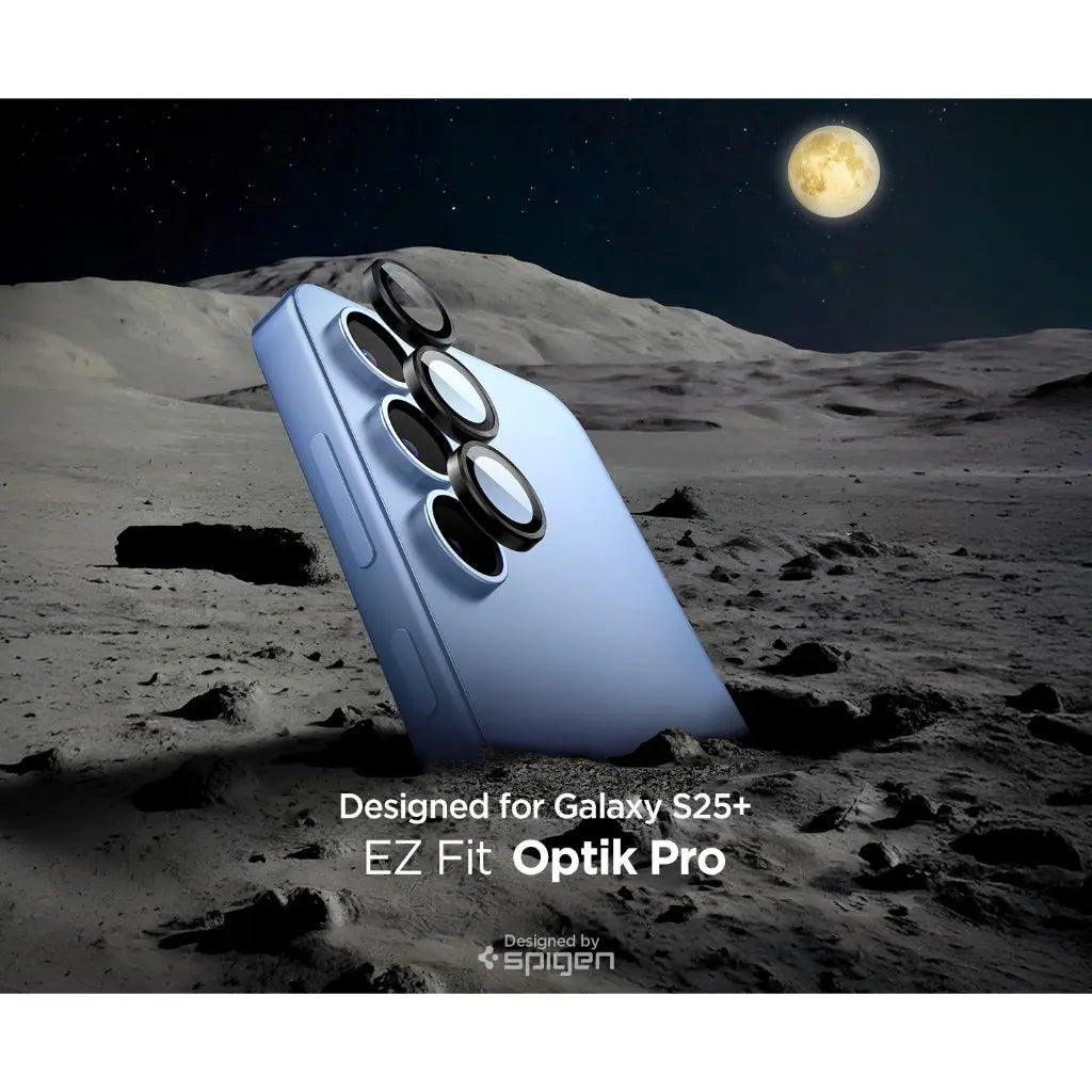 [2 Pack] Samsung S25+ Camera Protector EZ Fit Optik Pro HD - Spigen Malaysia