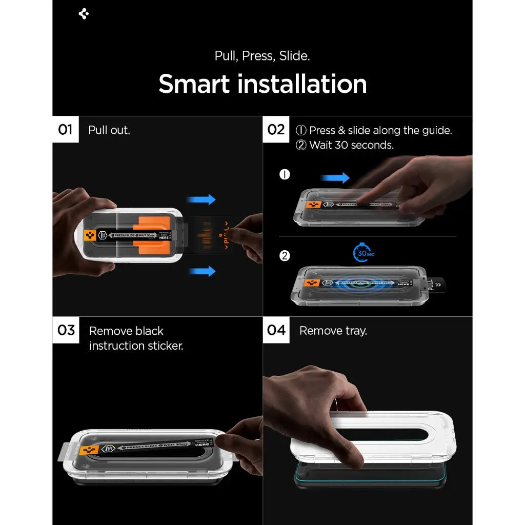 [2 Pack] Samsung S26 Ultra Screen Protector 6.9" EZ Fit Pro Anti Reflection - Spigen Malaysia