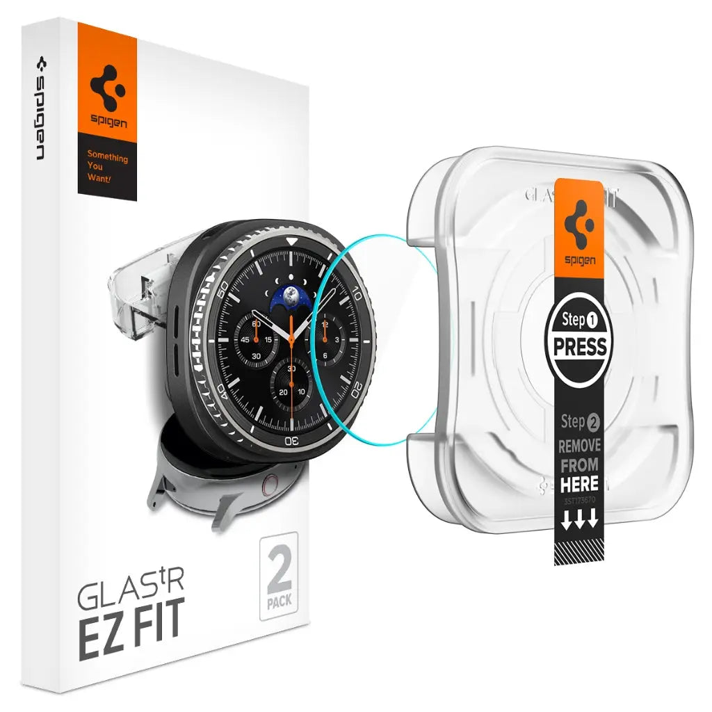 Samsung Watch 8 Classic (46mm) Screen Protector EZ FIT [2 Pack] - Spigen Malaysia