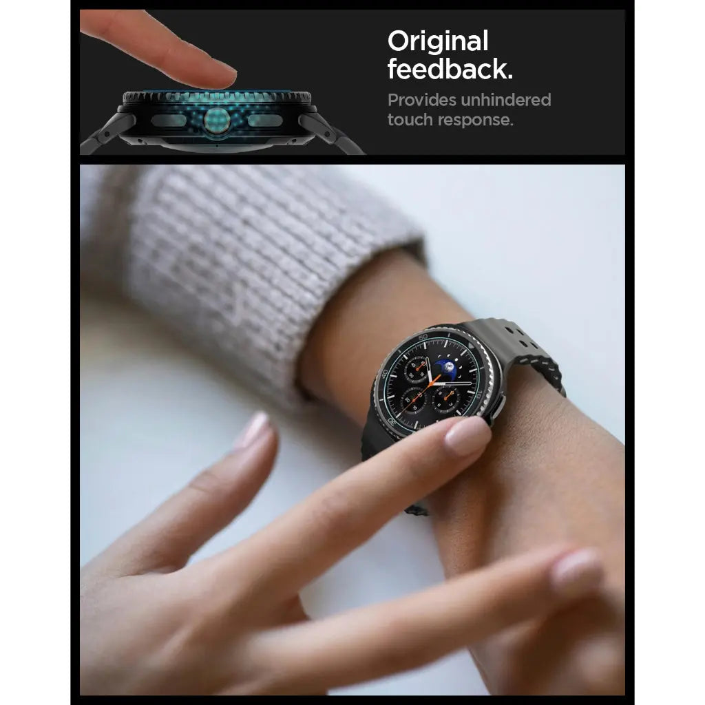Samsung Watch 8 Classic (46mm) Screen Protector EZ FIT [2 Pack] - Spigen Malaysia