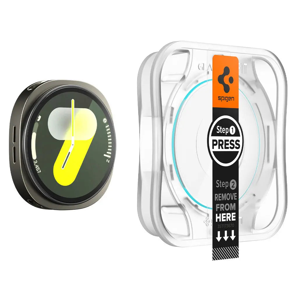[2 Pack] Samsung Watch 8 (40mm) Screen Protector EZ FIT GLAS.tR - Spigen Malaysia