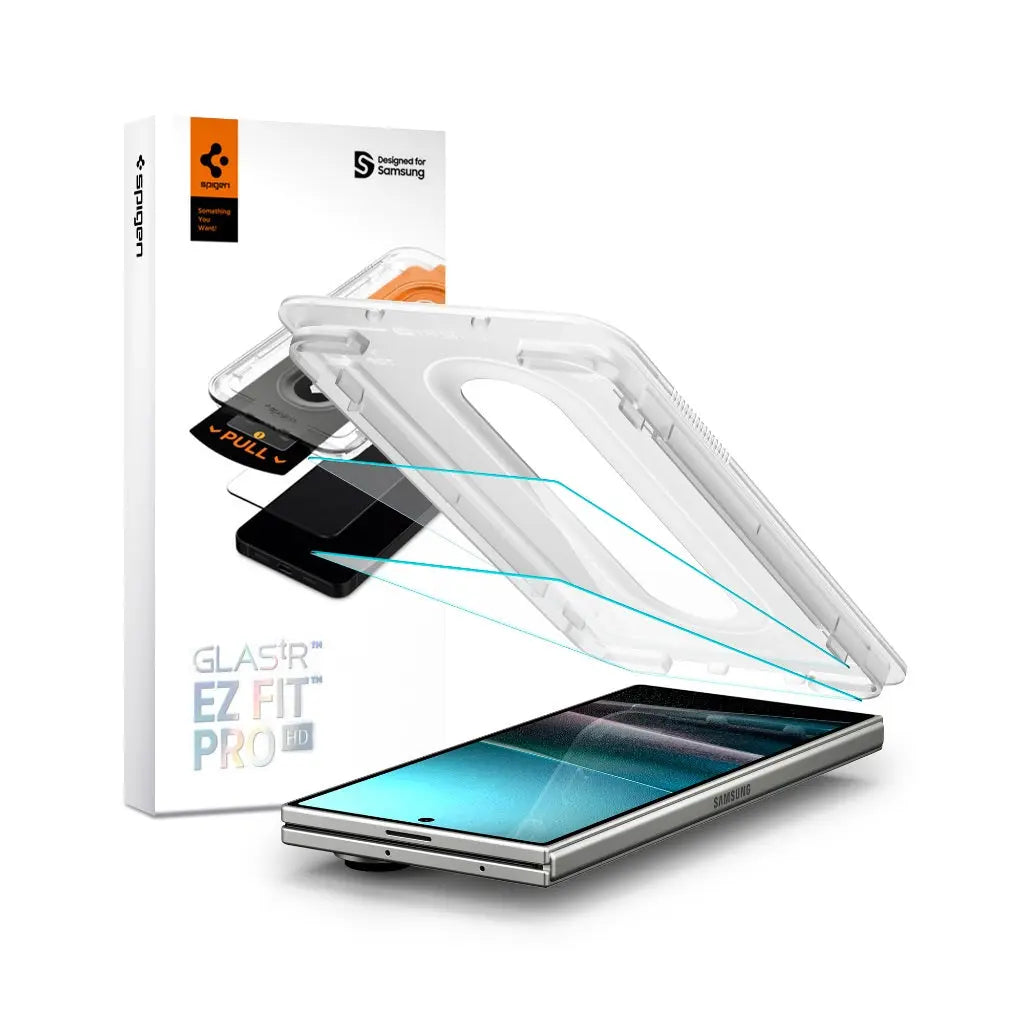 [2 Pack] Galaxy Z Fold 7 Tempered Glass Glas.tR EZ Fit Pro HD